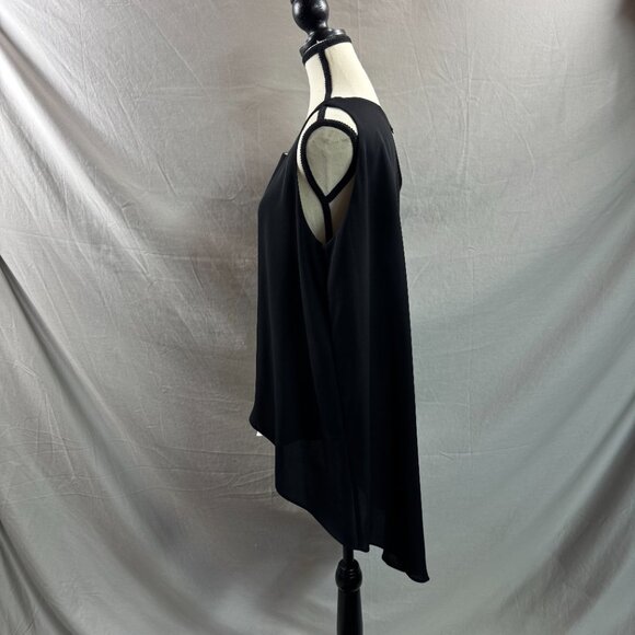 Bianca Nygard Sleeveless Blouse Asymmetrical Hem - Picture 3 of 4